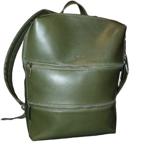 Matt & Nat Forest Green Backback with Pockets